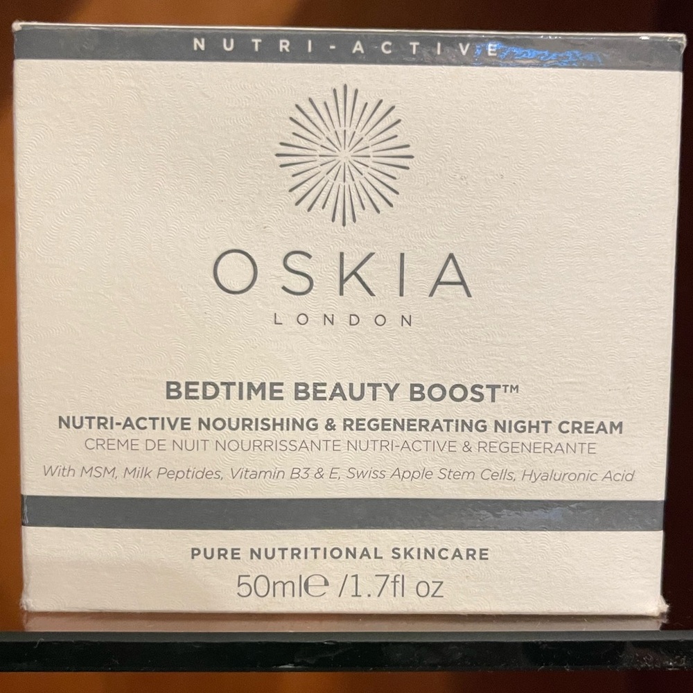 OSKIA London Bedtime Beauty Boost 50ml | NEW | Luxury Nutri-Active Night Cream